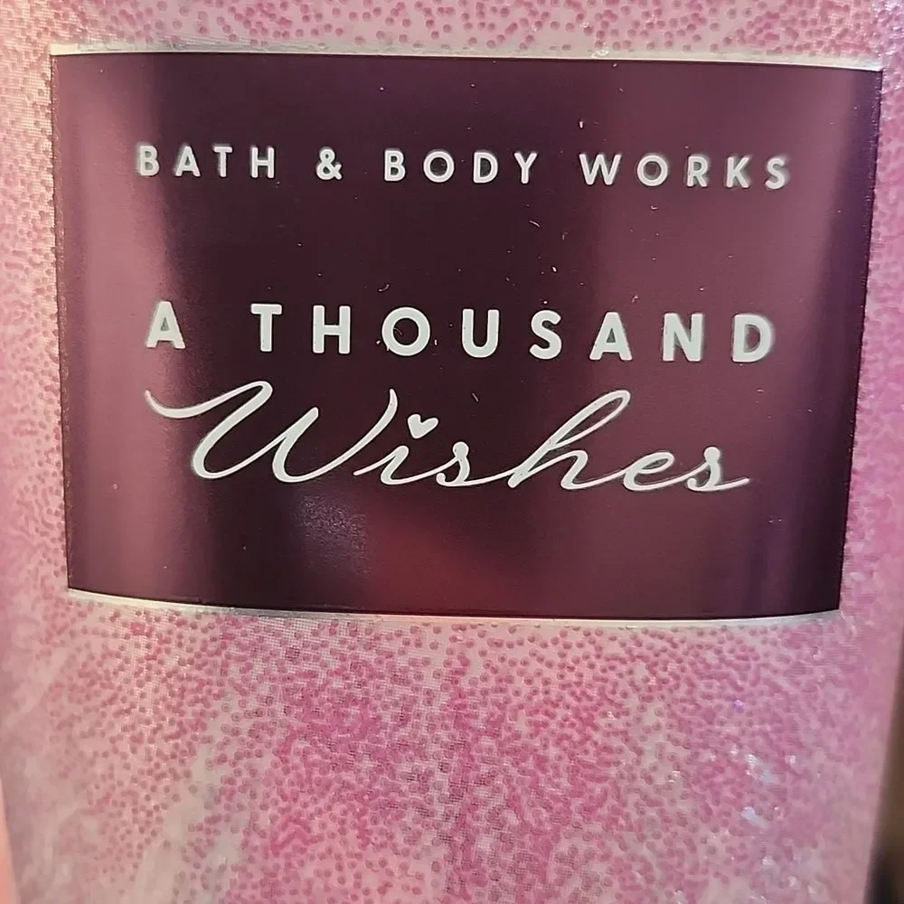 Bath & Body Works A Thousand Wishes Ultimate Hydration Body Cream, 8oz - Picture 2 of 6